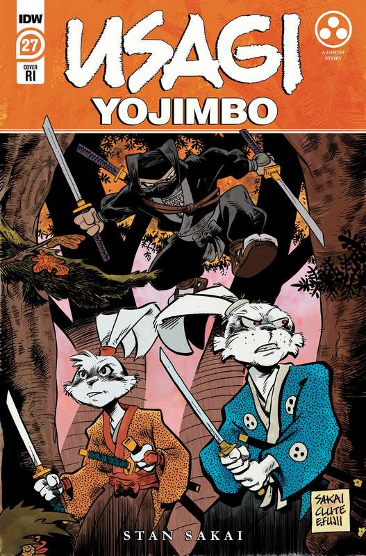 USAGI YOJIMBO #27 CVR B 1:10 RATIO VARIANT SAKAI & CLUTE