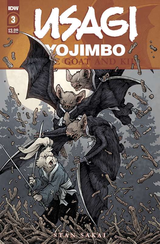 USAGI YOJIMBO LONE GOAT & KID #3 (OF 6)