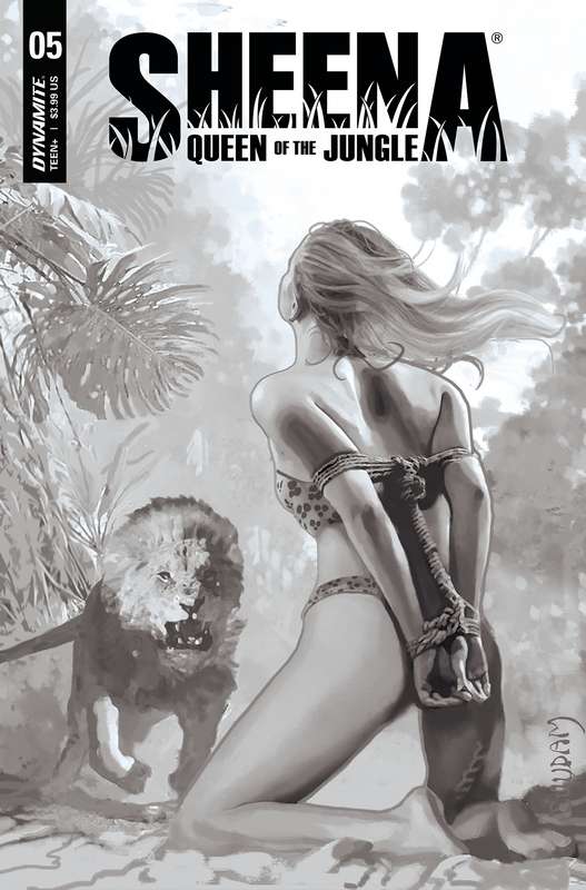 SHEENA QUEEN JUNGLE #5 CVR I 1:30 RATIO VARIANT SUYDAM B&W