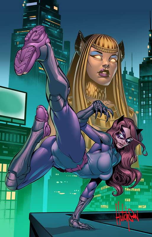 CAT GIRL #1 CVR B KITTY KICK VARIANT