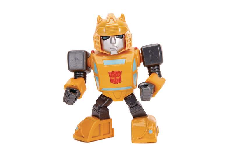 TRANSFORMERS G1 BUMBLEBEE LIGHT UP 4IN DIE-CAST FIGURE