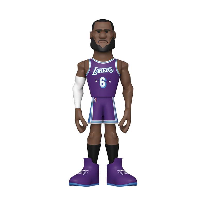 VINYL GOLD NBA LAKERS LEBRON JAMES CITY W/CHASE 5IN VINYL FIGURE