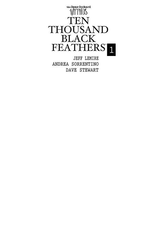 BONE ORCHARD BLACK FEATHERS #1 CVR D BLANK SKETCH CVR (MR)