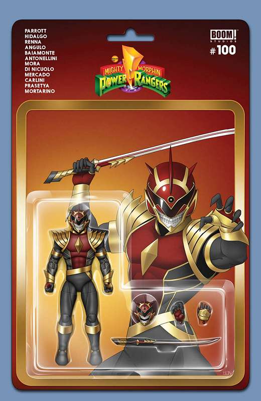 MIGHTY MORPHIN POWER RANGERS #100 CVR F 1:10 RATIO VARIANT