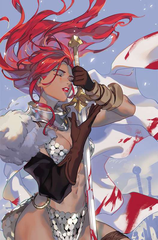 UNBREAKABLE RED SONJA #1 CVR ZA 1:15 FOC JONG VIRGIN RATIO VARIANT