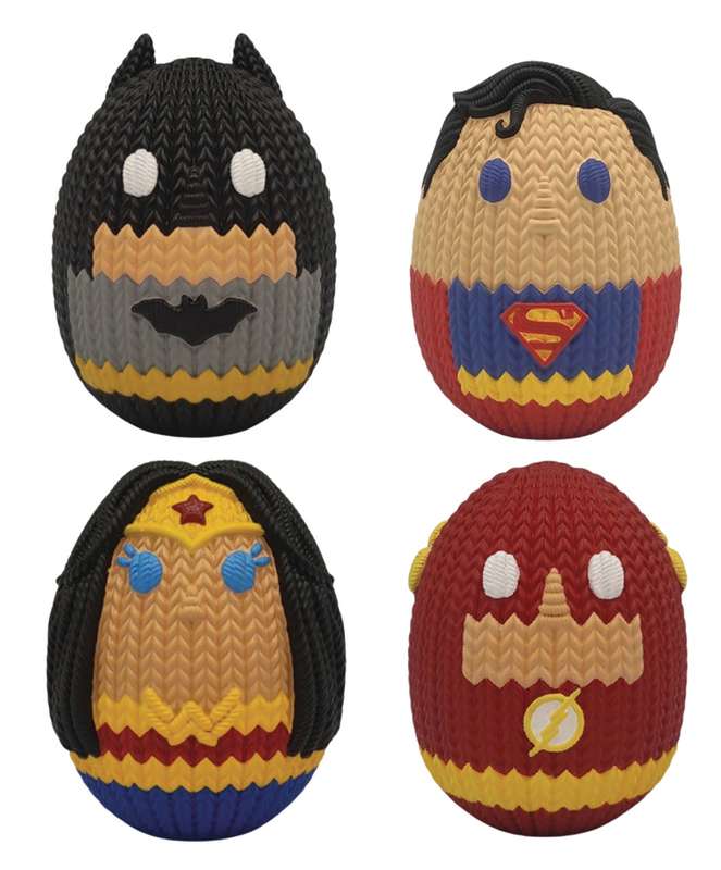 DC COMICS HMBR MINI EGG 4PK