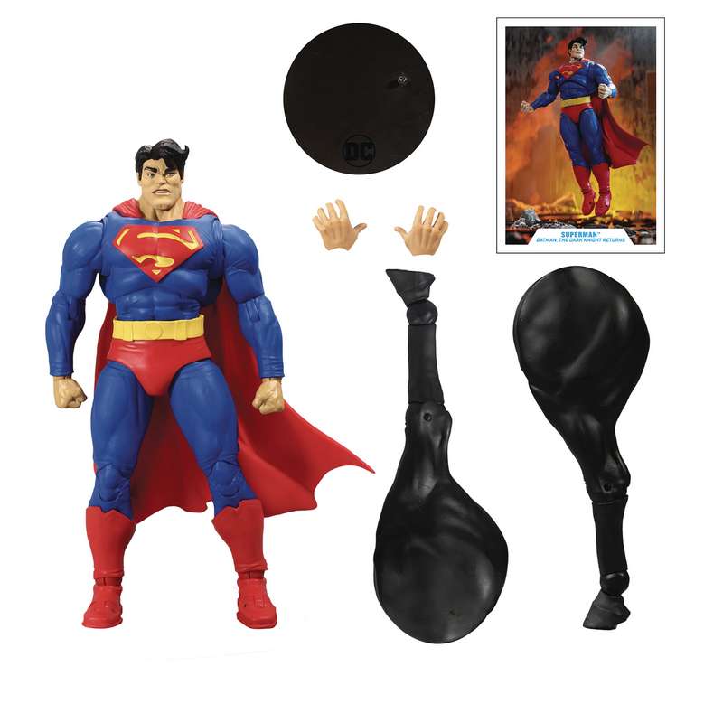 DC BUILD-A DARK KNIGHT RETURNS SUPERMAN 7IN ACTION FIGURE