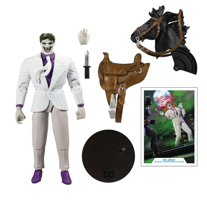 DC BUILD-A DARK KNIGHT RETURNS JOKER 7IN ACTION FIGURE