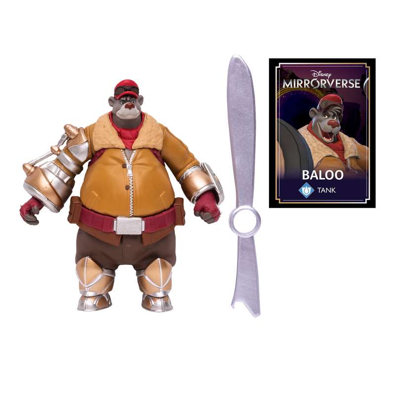 DISNEY MIRRORVERSE 5IN SCALE WV2 BALOO ACTION FIGURE