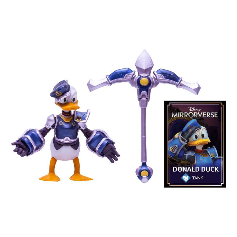 DISNEY MIRRORVERSE 5IN SCALE WV2 DONALD DUCK ACTION FIGURE