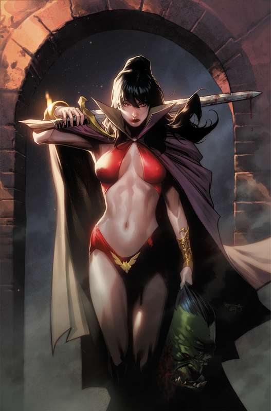 VAMPIRELLA STRIKES #4 CVR J 1:30 RATIO VARIANT SEGOVIA VIRGIN