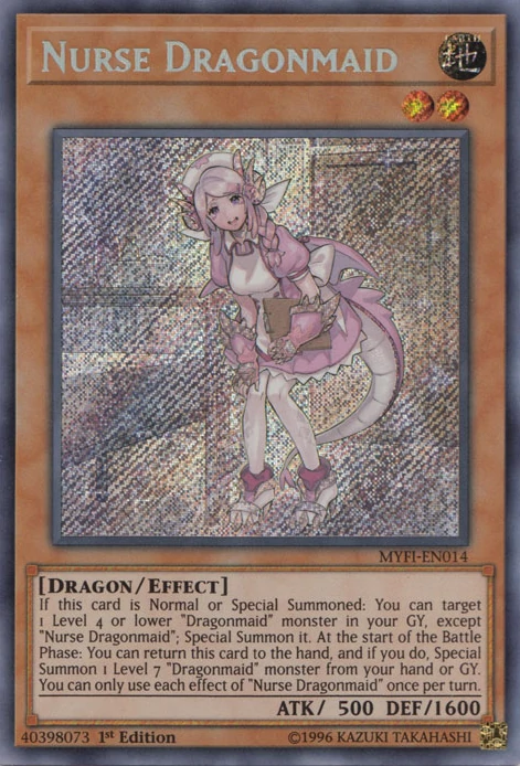 Yu-Gi-Oh! Lost Art Promotion April 2022 - Nurse Dragonmaid