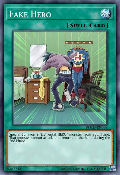 Yu-Gi-Oh! Lost Art Promotion October 2022 - Fake Hero