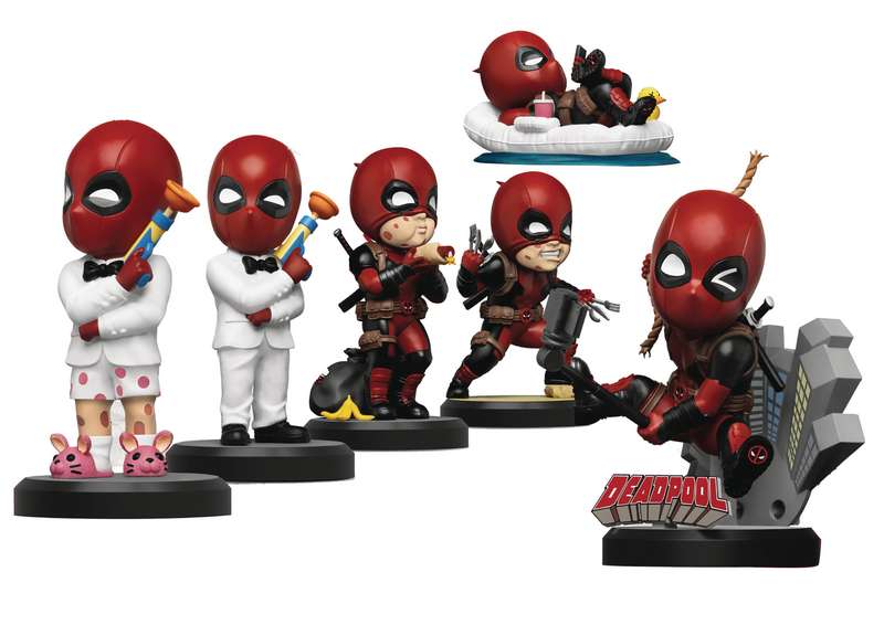 DEADPOOL SERIES MEA-027 6PC FIGURE SET