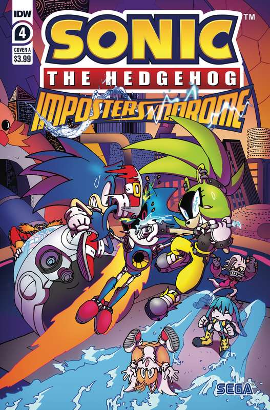 SONIC HEDGEHOG IMPOSTER SYNDROME #4 (OF 4) CVR A FONSECA