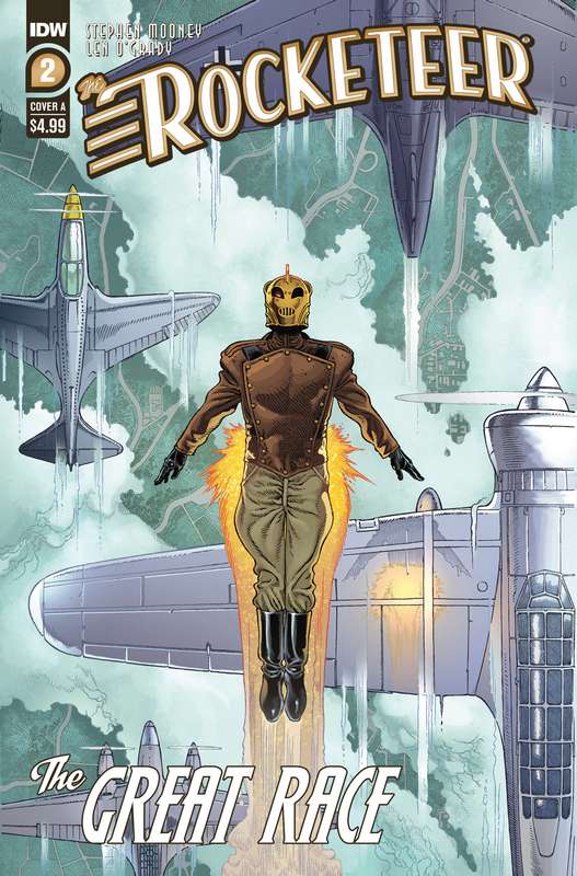 ROCKETEER THE GREAT RACE #2 (OF 4) CVR A GABRIEL RODRIGUEZ