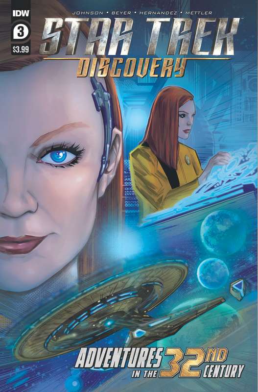 STAR TREK DISCOVERY ADV IN 32ND CENTURY #3 (OF 4) CVR A HERN