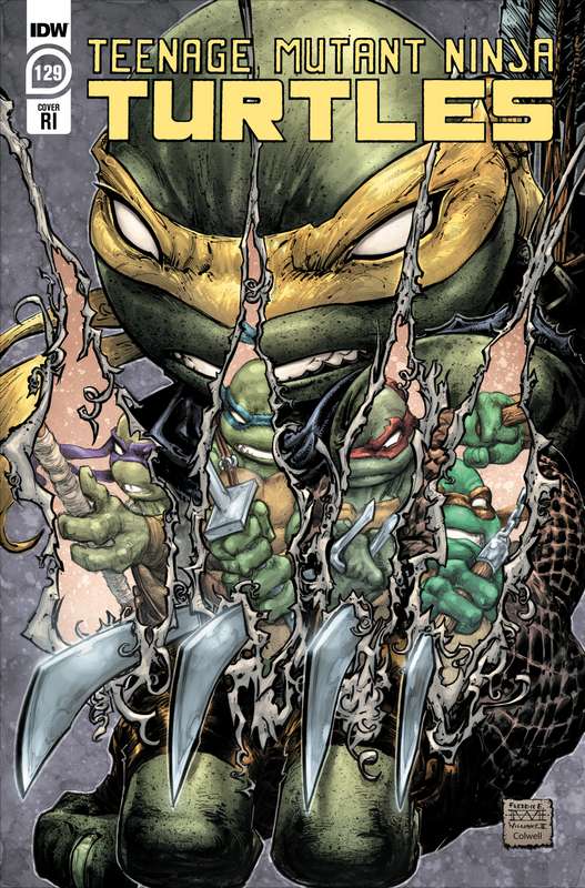 TMNT ONGOING #129 CVR C 1:10 RATIO VARIANT WILLIAMS