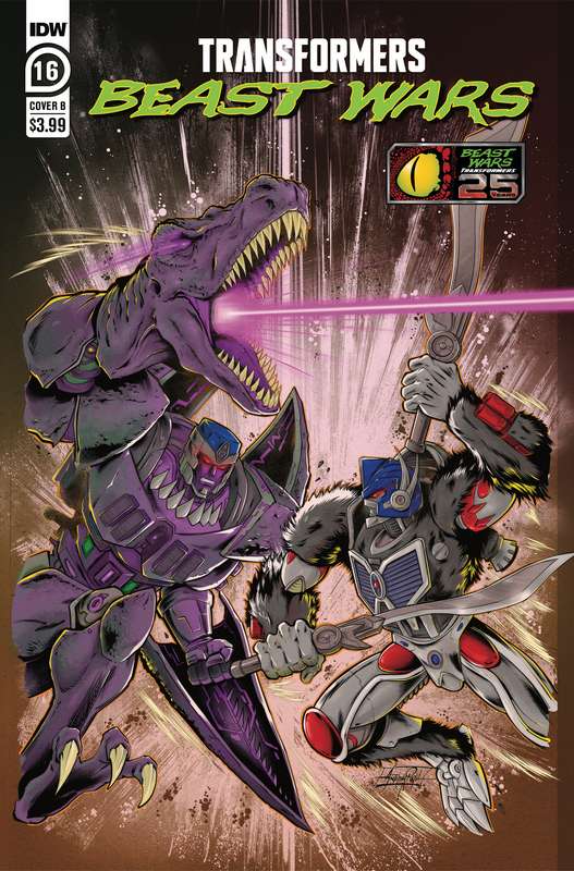 TRANSFORMERS BEAST WARS #16 CVR B PUGH