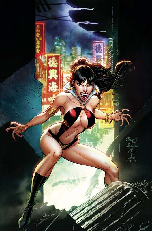 VAMPIRELLA STRIKES #1 CVR V 1:11 FOC RATIO VARIANT LEE HOMAGE VIRG