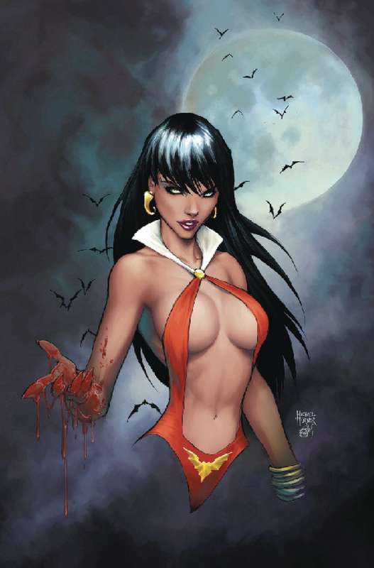 VAMPIRELLA STRIKES #1 CVR W 1:15 FOC RATIO VARIANT TURNER ICON VIR