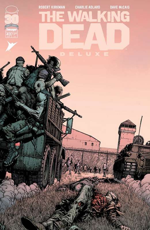 WALKING DEAD DELUXE #42 CVR A FINCH & MCCAIG (MR)