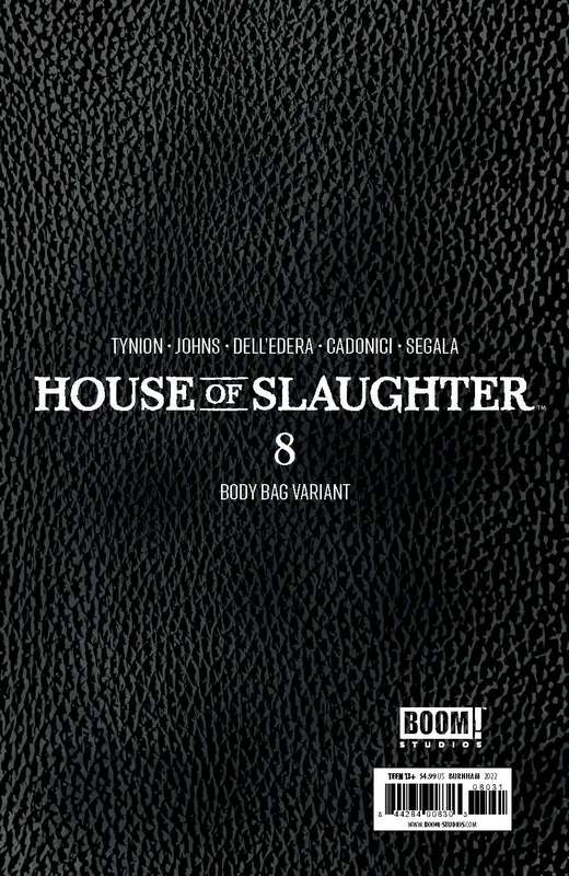 HOUSE OF SLAUGHTER #8 CVR C BODYBAG VARIANT BURNHAM