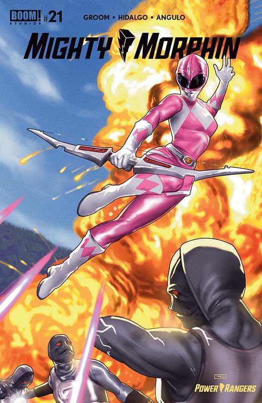 MIGHTY MORPHIN #21 CVR F FOC REVEAL VARIANT CLARKE