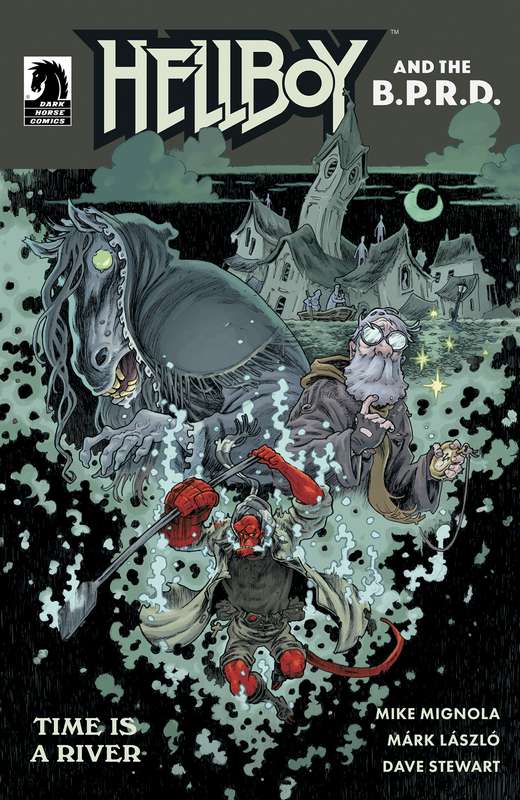 HELLBOY & BPRD TIME IS A RIVER ONE-SHOT CVR A LASZLO