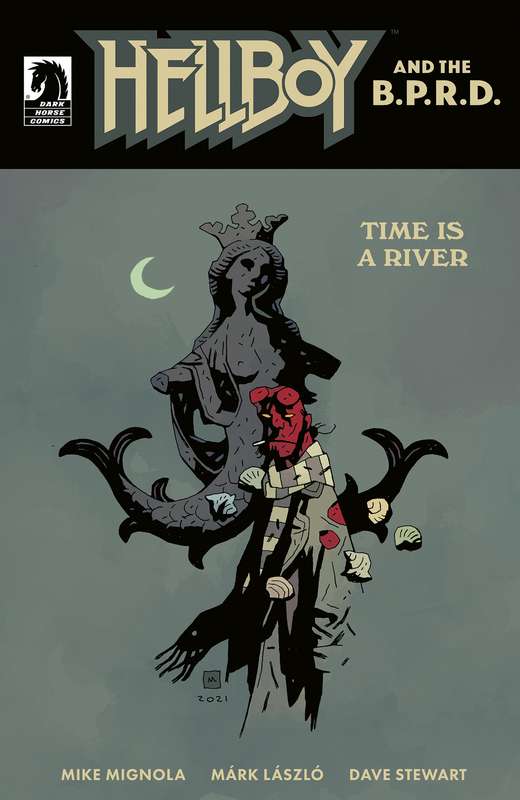 HELLBOY & BPRD TIME IS A RIVER ONE-SHOT CVR B MIGNOLA