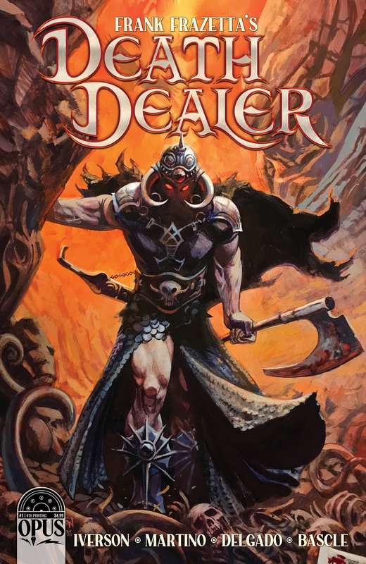 FRANK FRAZETTA DEATH DEALER #1 4TH PTG (MR)