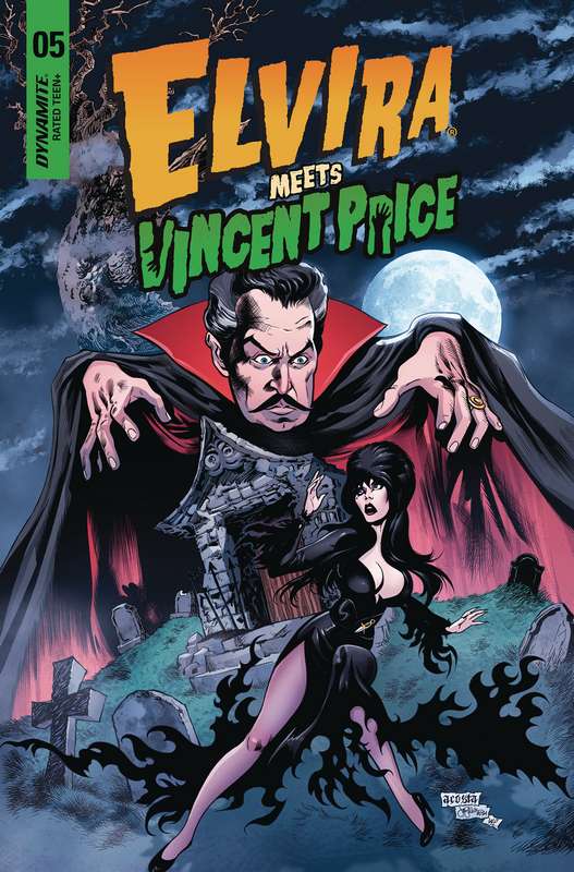 ELVIRA MEETS VINCENT PRICE #5 CVR A ACOSTA