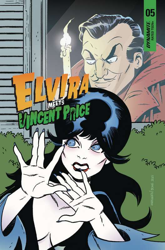 ELVIRA MEETS VINCENT PRICE #5 CVR C MARQUES & BONE