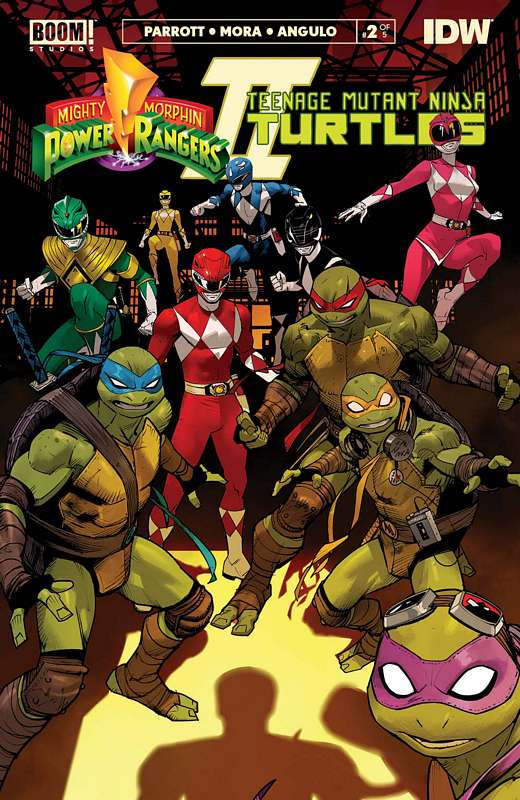 MMPR TMNT II #2 (OF 5) CVR A MORA