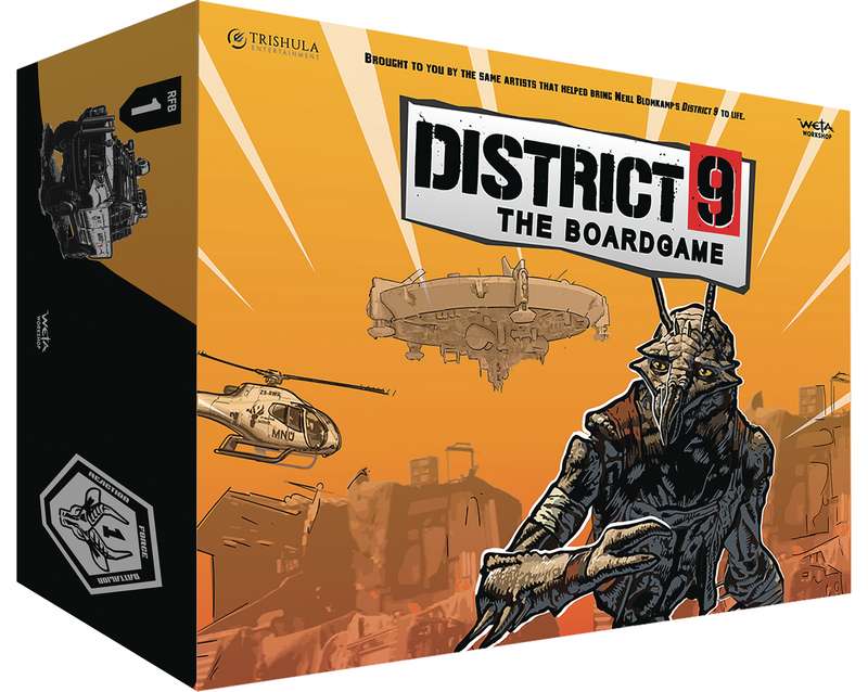 DISTRICT 9 BOARDGAME