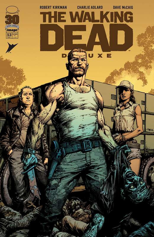 WALKING DEAD DELUXE #53 CVR A FINCH & MCCAIG (MR)