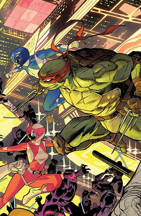 MMPR TMNT II #1 (OF 5) CVR C CONNECTING VARIANT 3 MORA