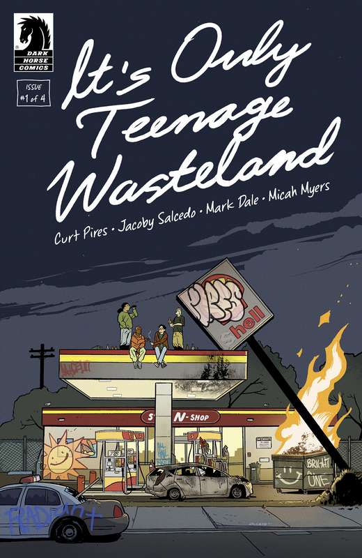 ITS ONLY TEENAGE WASTELAND #1 (OF 4) CVR A SALCEDO