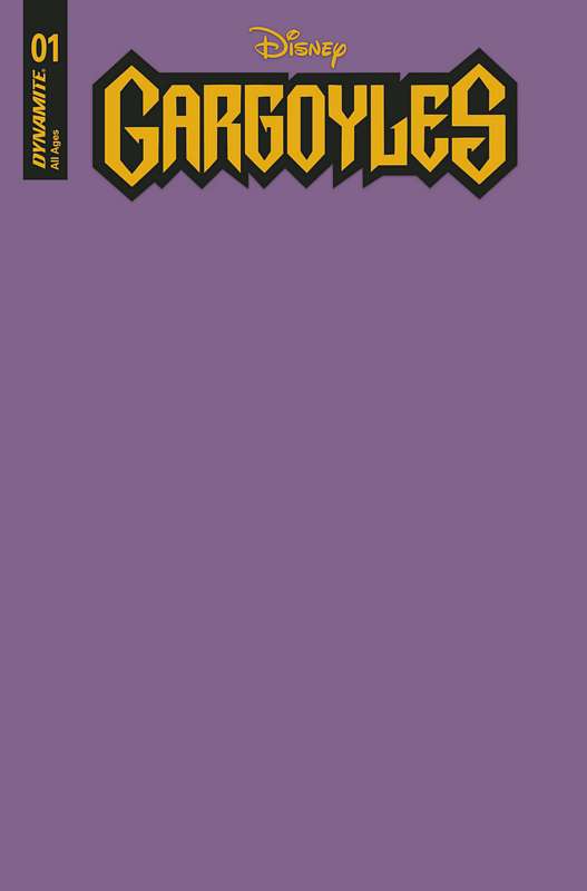 GARGOYLES #1 CVR G GARGOYLES PURPLE BLANK AUTHENTIX