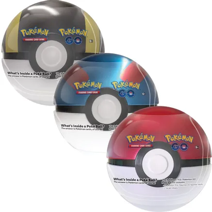 Pokemon TCG (PKMN): Pokemon GO - Poke Ball Tin Display (6)