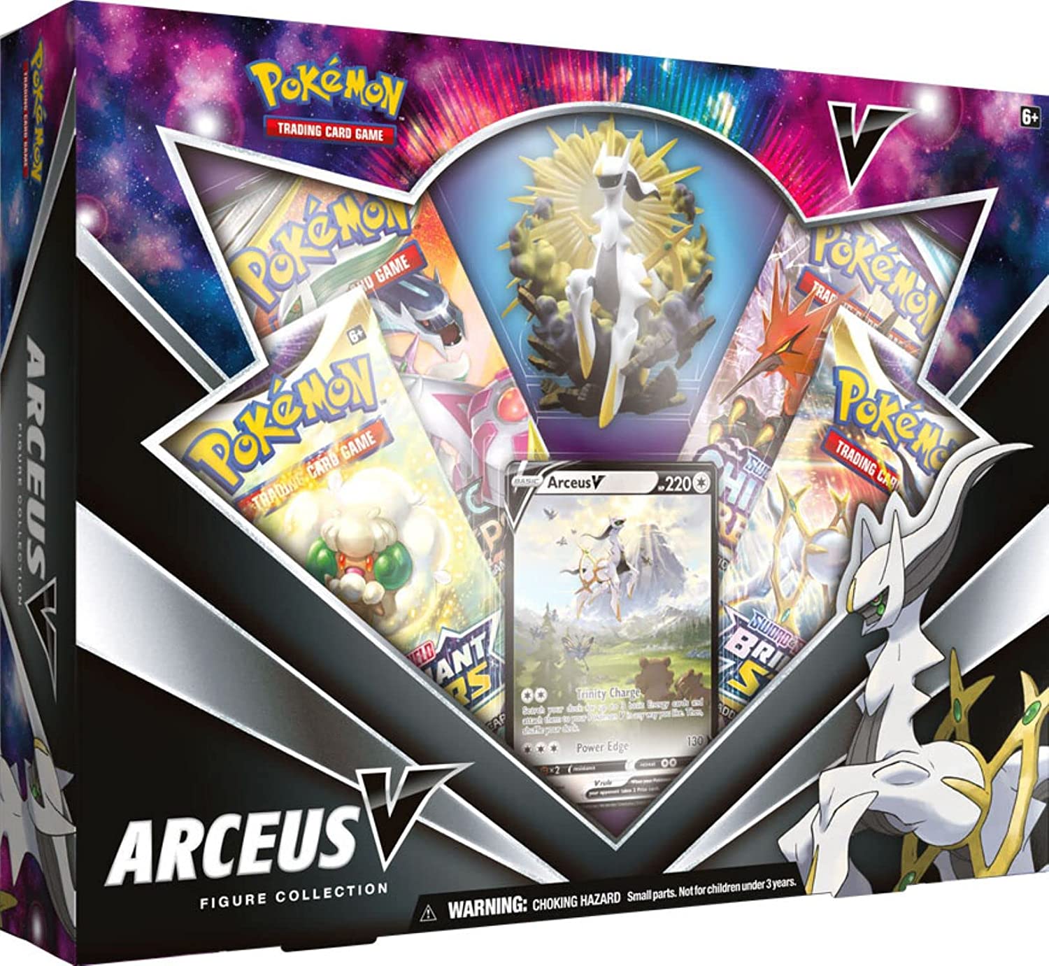 Pokemon TCG (PKMN): Arceus V Figure Collection