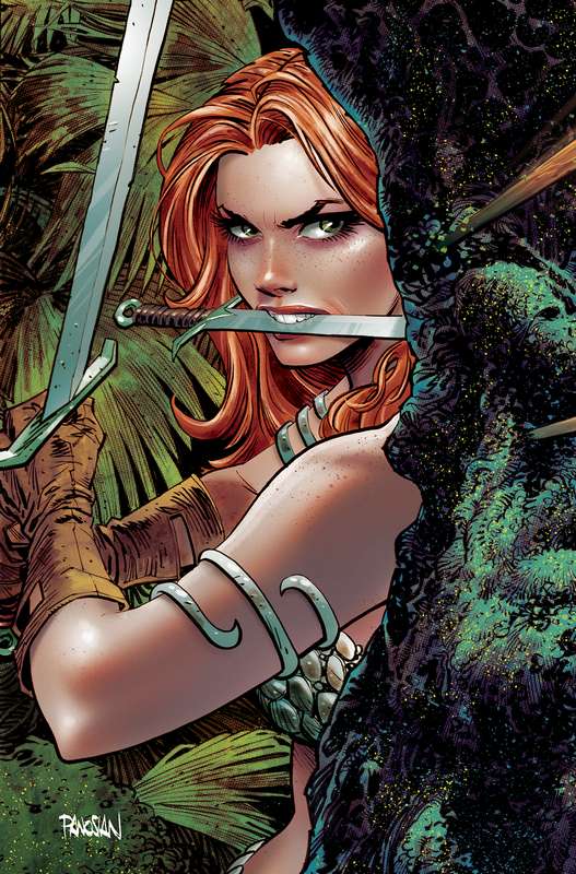 UNBREAKABLE RED SONJA #3 CVR V 1:10 FOC RATIO VARIANT PANOSIAN VIR