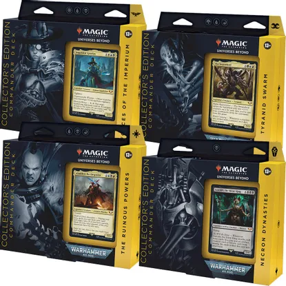 Magic the Gathering CCG (MTG): Warhammer 40K Commander Collector CASE