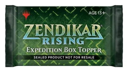 Magic the Gathering (MTG): Zendikar Rising Expedition Box Topper