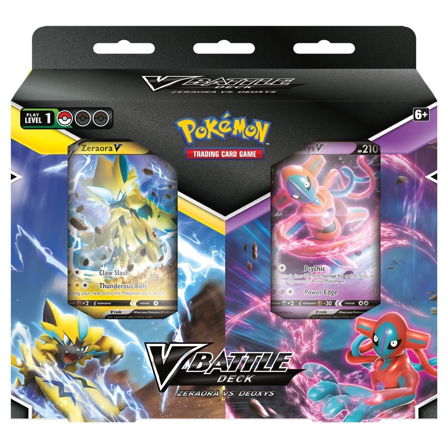 Pokemon TCG (PKMN): Zeraora vs. Deoxys V Battle Deck