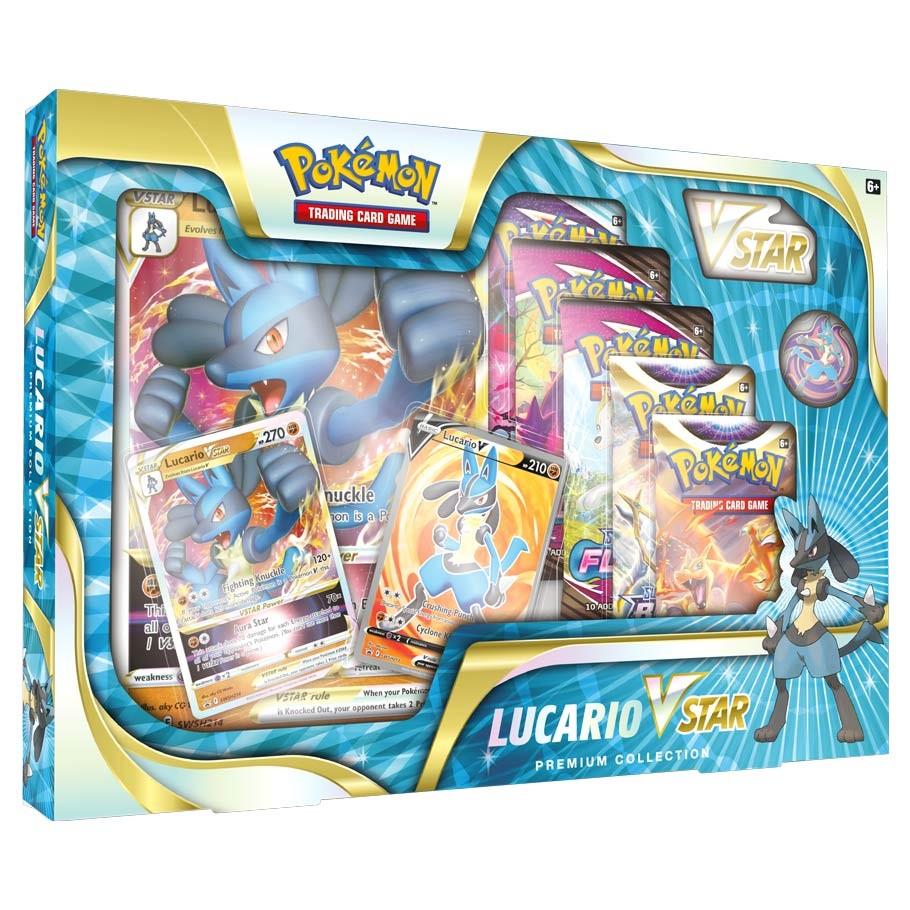 Pokemon TCG (PKMN): Lucario V STAR Premium Collection