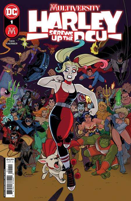 MULTIVERSITY HARLEY SCREWS UP THE DCU #1 (OF 6) CVR A AMANDA CONNER