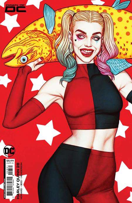 HARLEY QUINN #28 CVR C JENNY FRISON CARD STOCK VARIANT