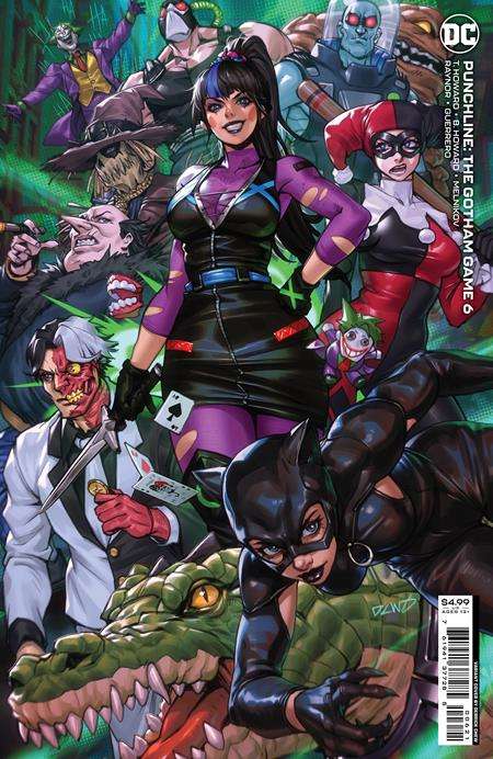 PUNCHLINE THE GOTHAM GAME #6 (OF 6) CVR B DERRICK CHEW CARD STOCK VARIANT