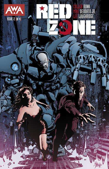 RED ZONE #2 (OF 4) CVR B MIKE DEODATO JR AND LEE LOUGHRIDGE VARIANT (MR)